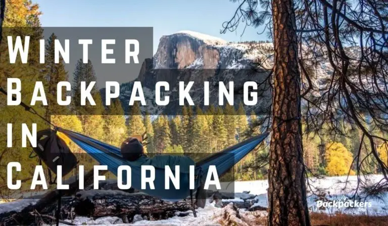 Winter Backpacking in California