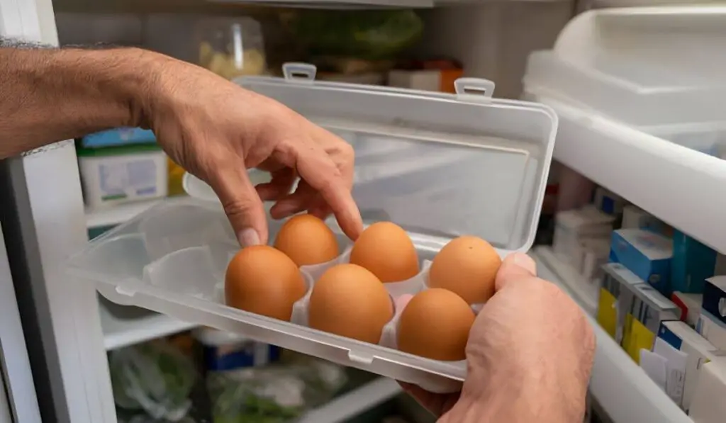 Use a camping egg holder