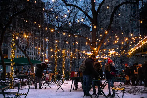 Dining in Winter